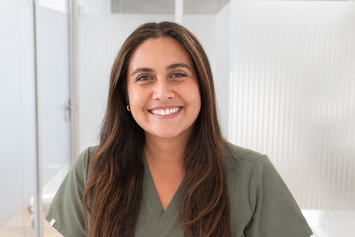 María José Morales Madariaga, dentist at Feuerlandhöfe dental practice Berlin-Mitte